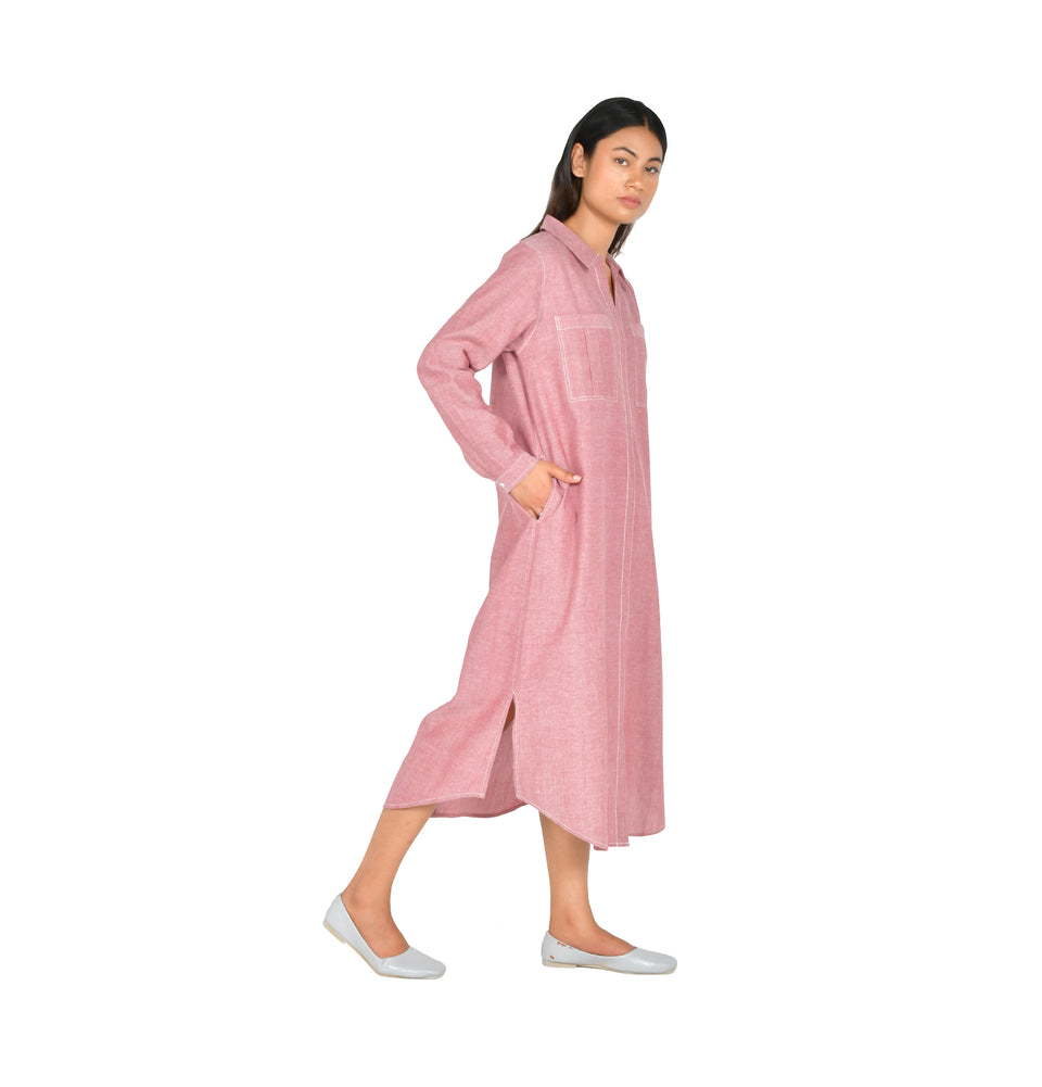 Shapes Solid Dress