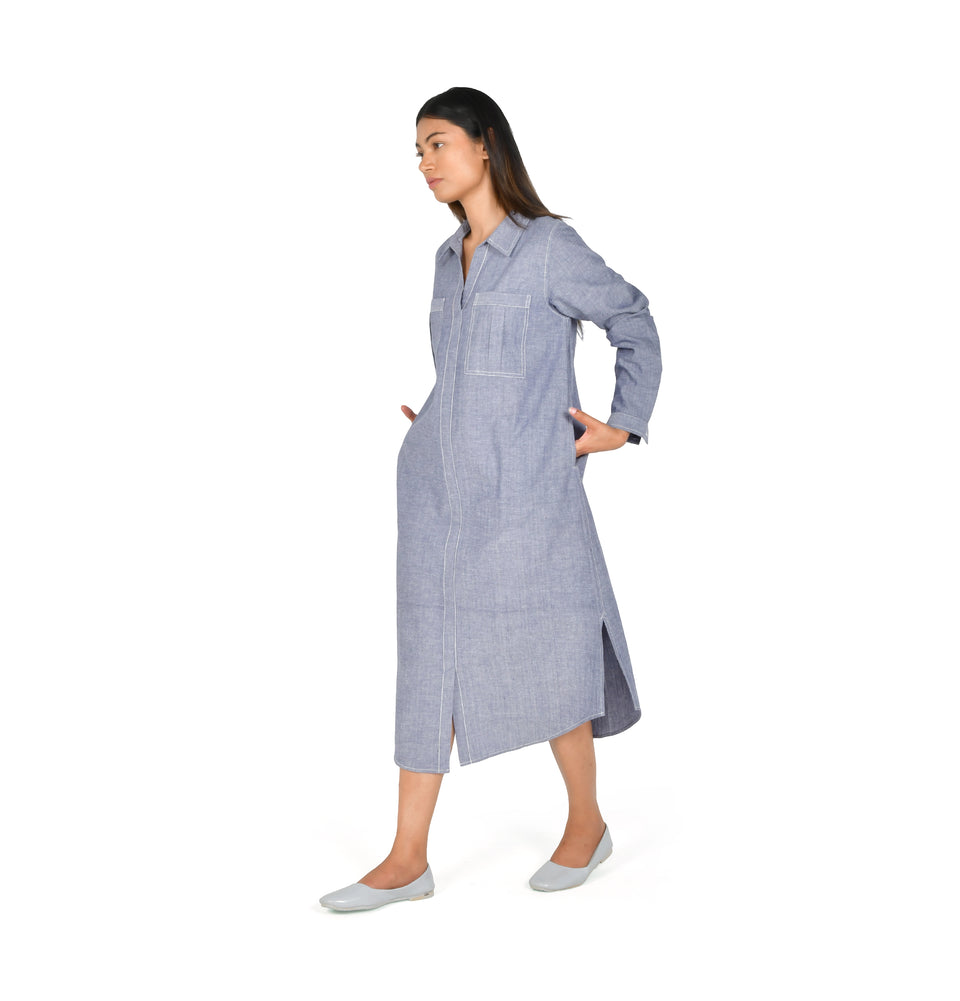 Shapes Solid Dress