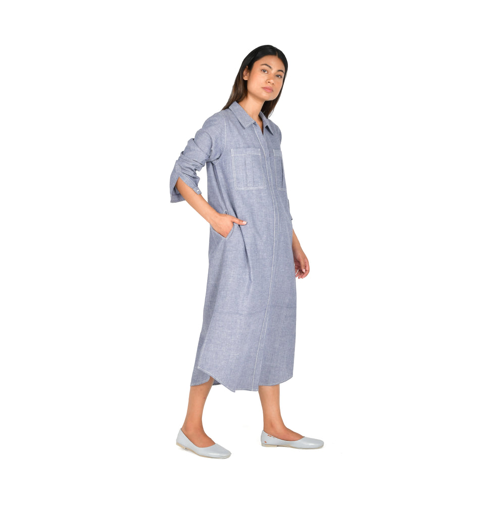 Shapes Solid Dress