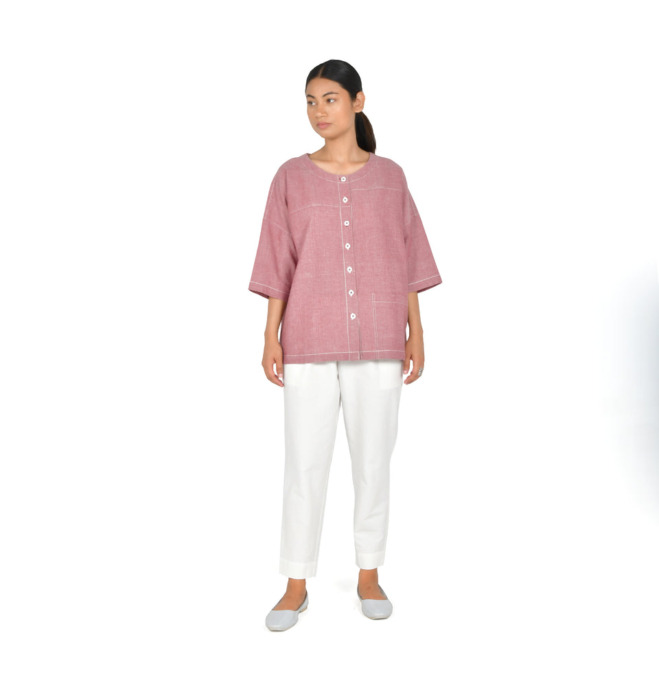 Shapes Patch Top