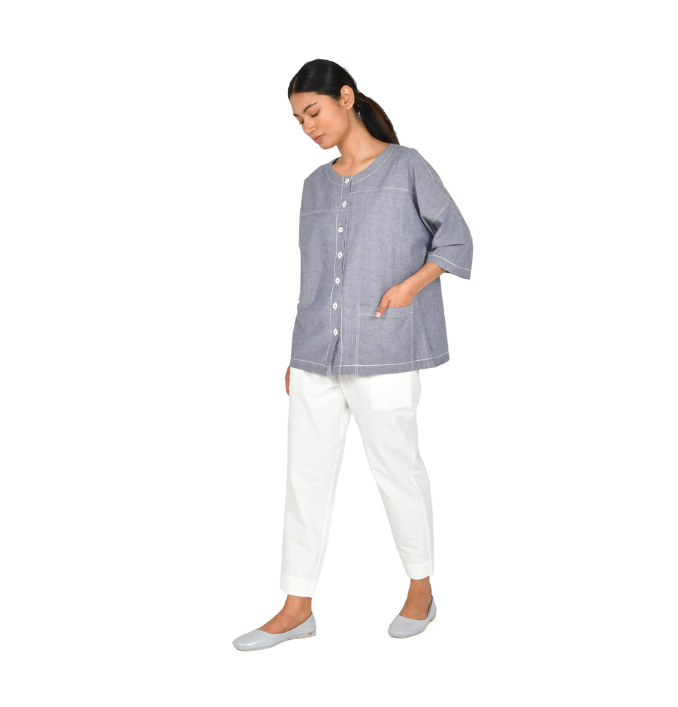 Shapes Patch Top