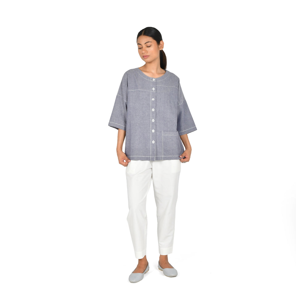 Shapes Patch Top