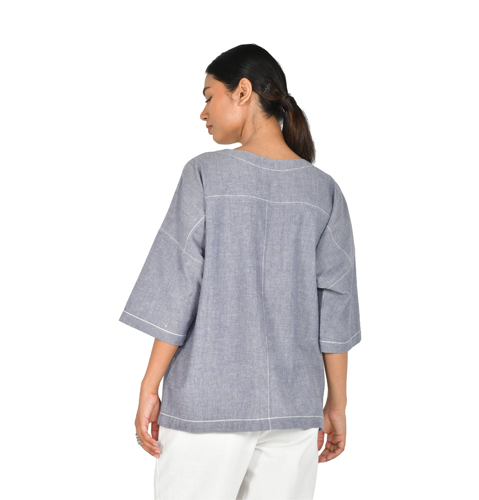 Shapes Patch Top