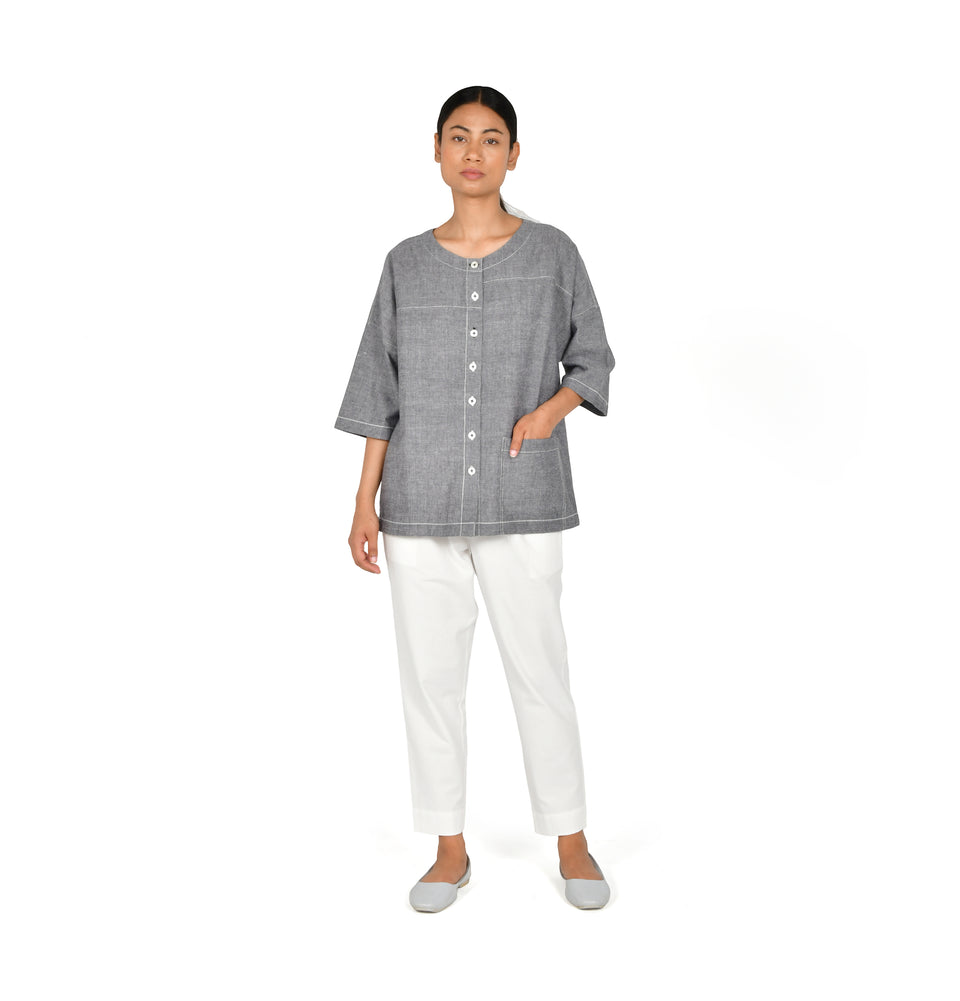 Shapes Patch Top