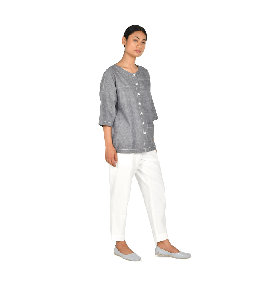 Shapes Patch Top