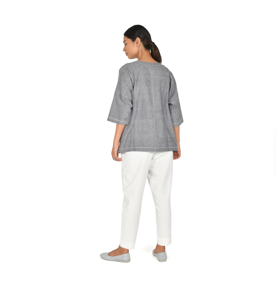Shapes Patch Top