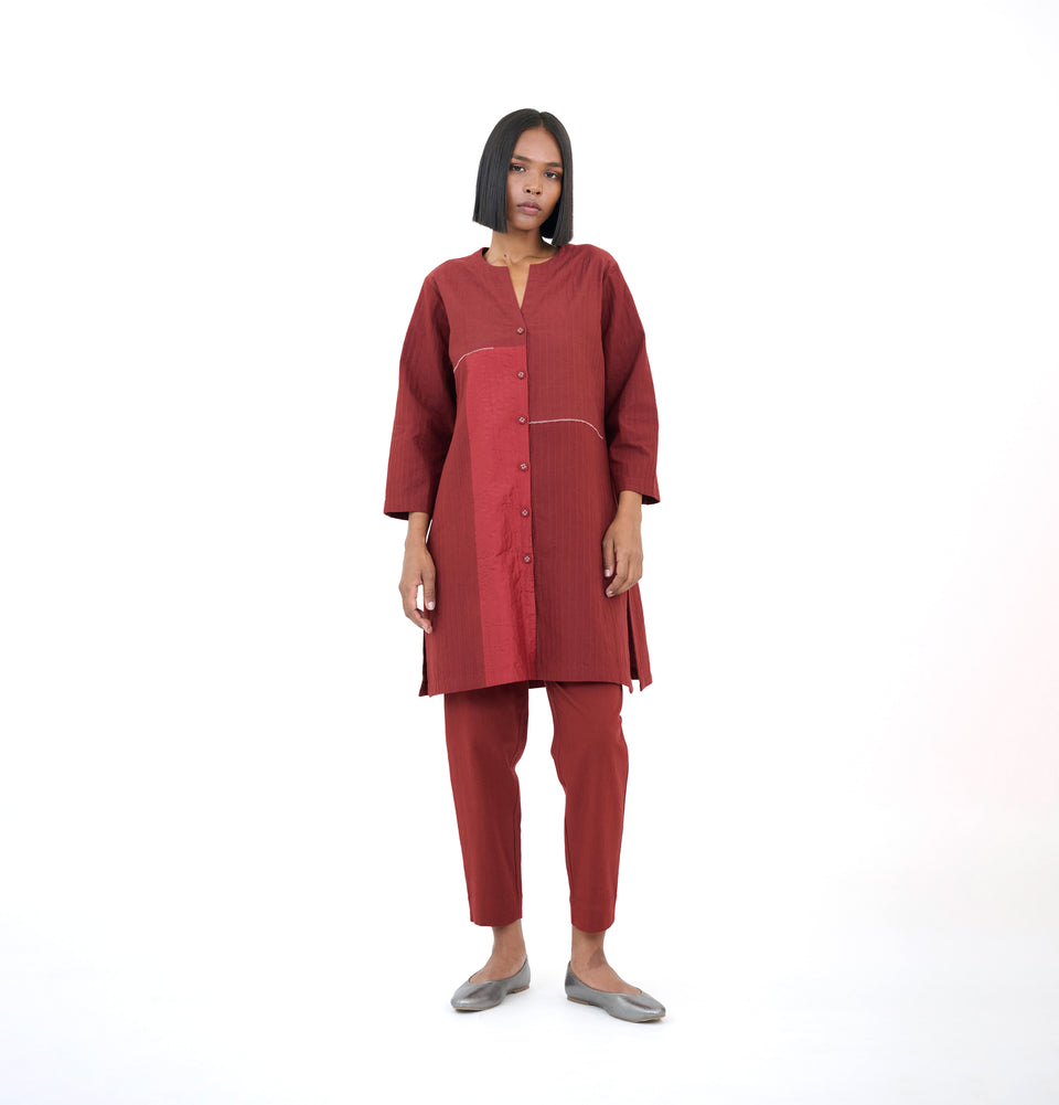 Zari Quilted Tunic