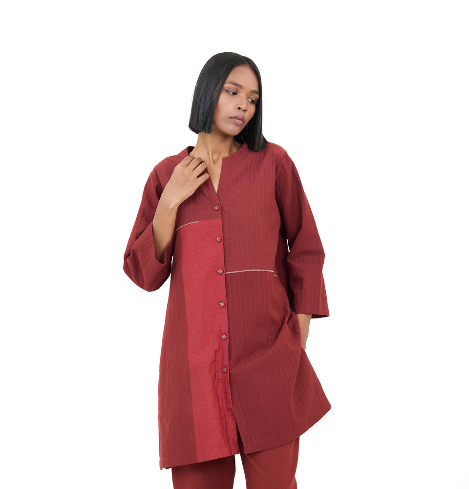 Zari Quilted Tunic