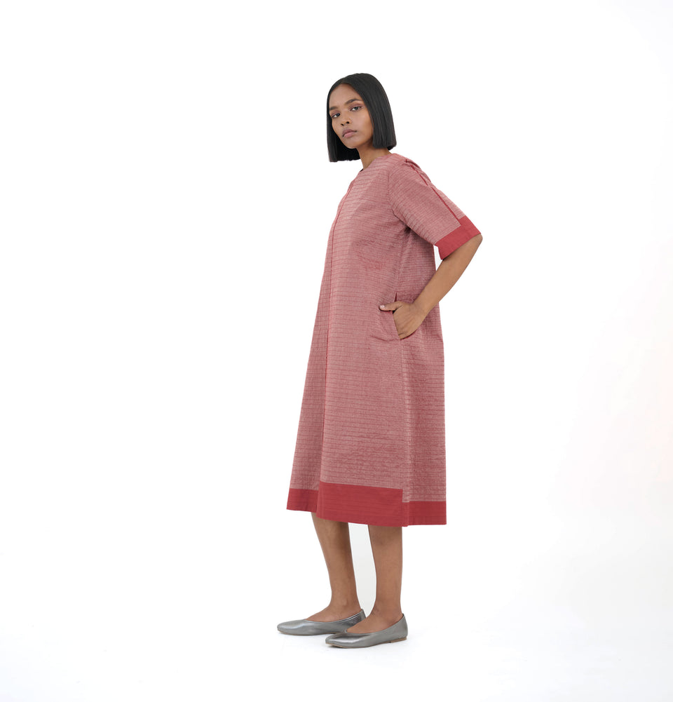 Zari Block Dress