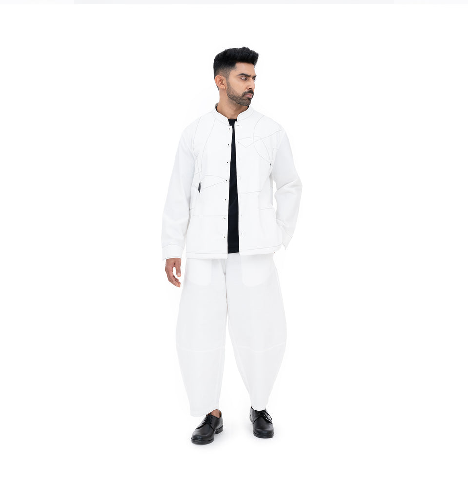 M Shapes Quilted Jacket