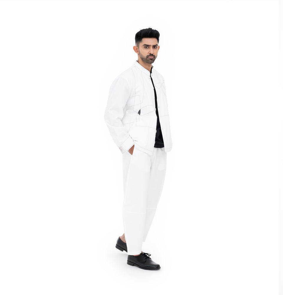 M Shapes Quilted Jacket