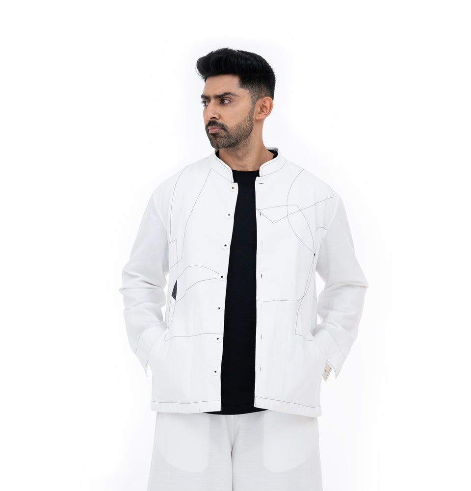 M Shapes Quilted Jacket