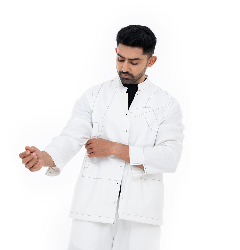 M Shapes Quilted Jacket