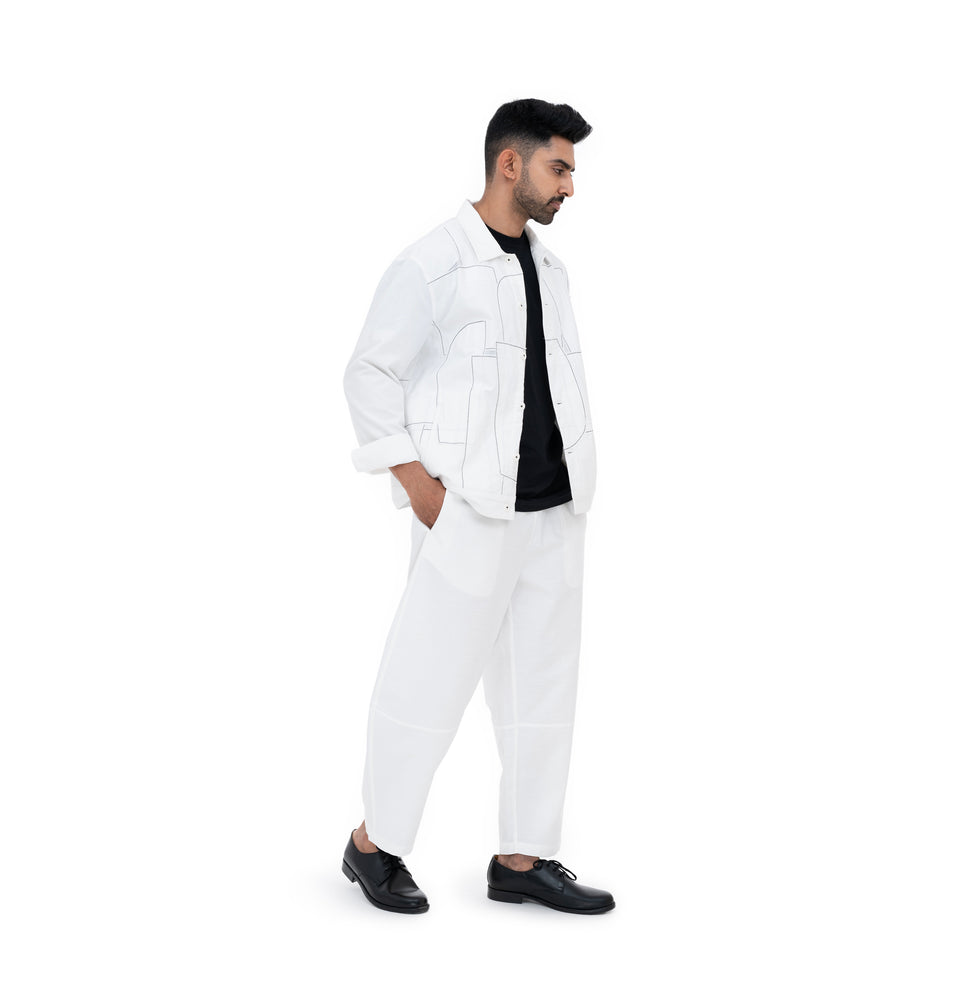 M Shapes Patch Jacket