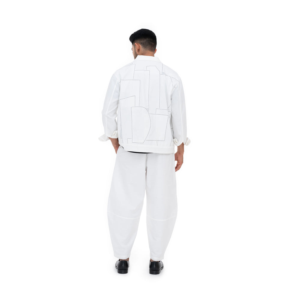 M Shapes Patch Jacket