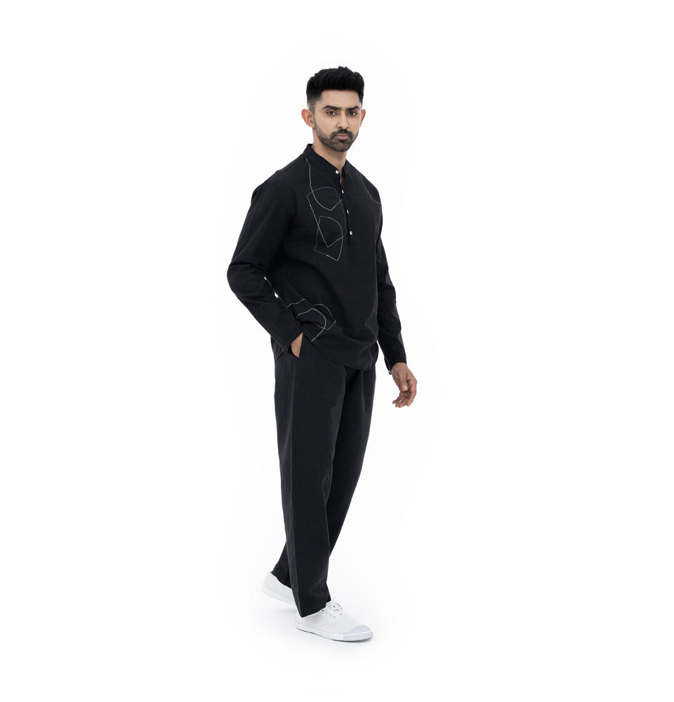 M Shapes Line Shirt