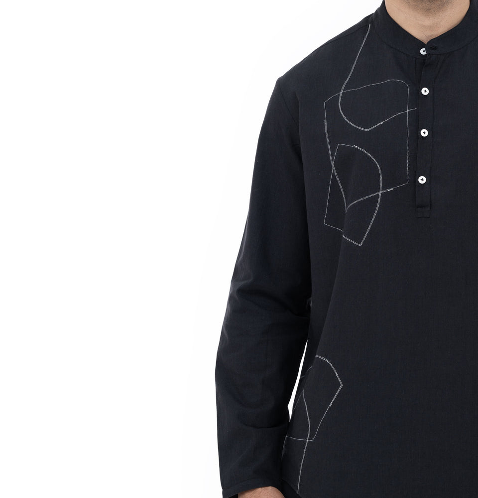 M Shapes Line Shirt