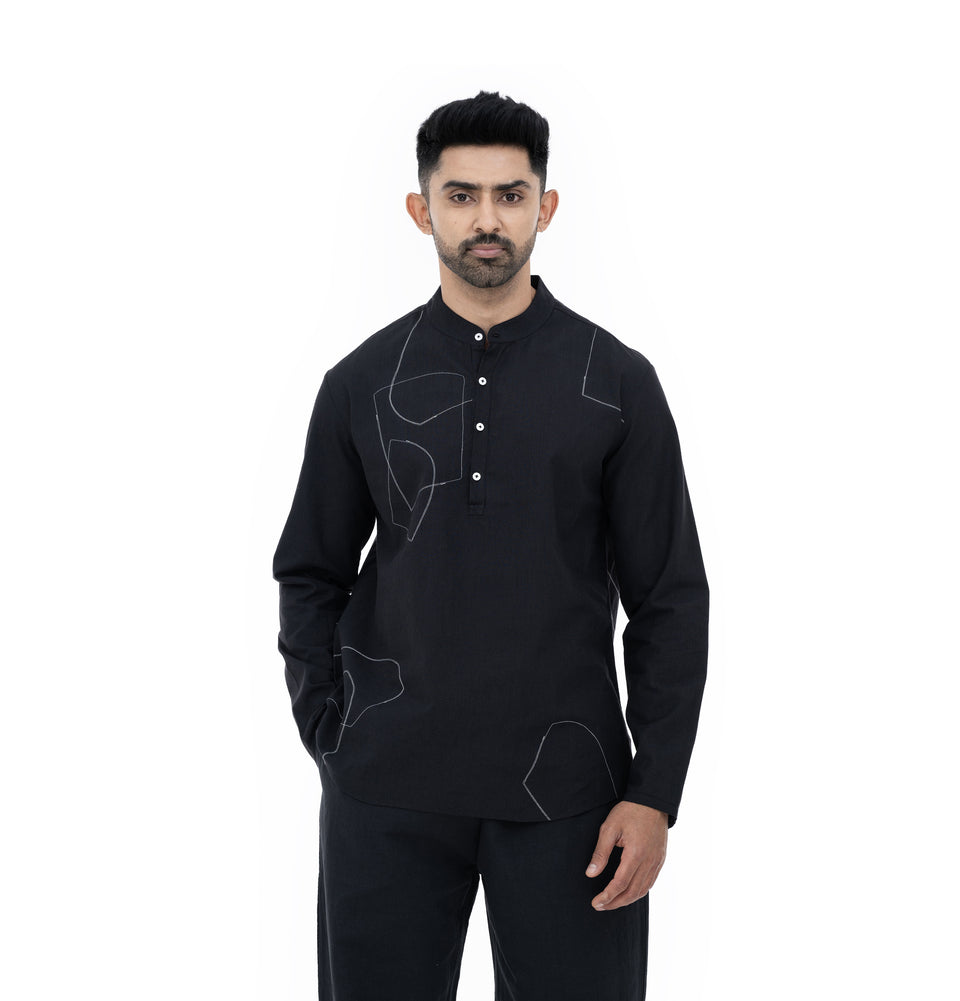 M Shapes Line Shirt