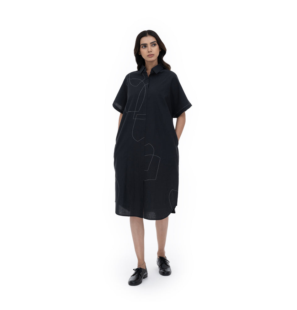 Shapes Line Kimono