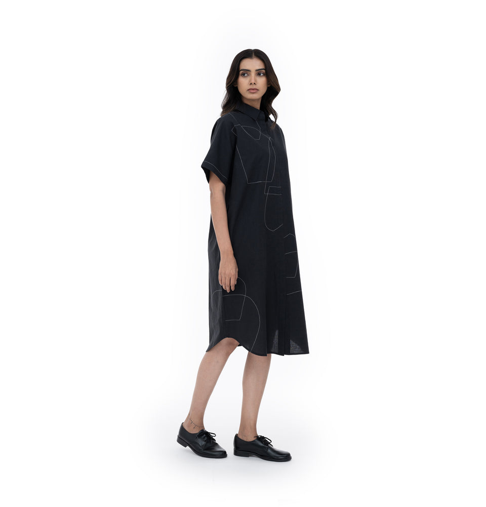 Shapes Line Kimono