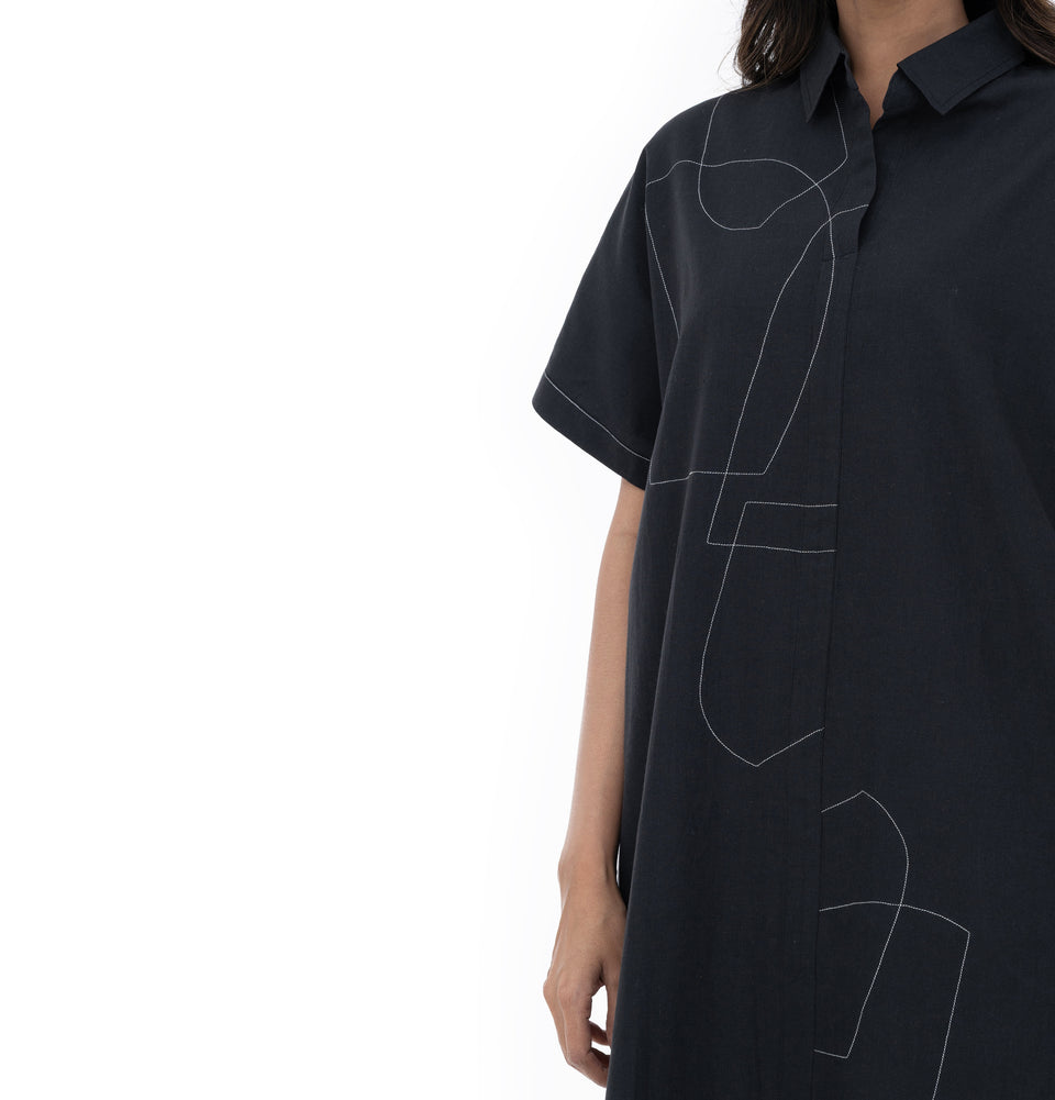 Shapes Line Kimono
