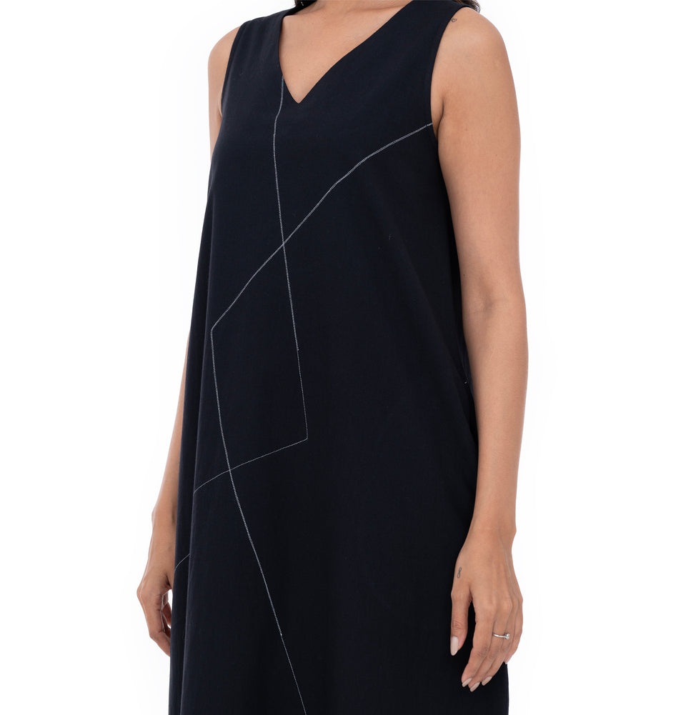 Shapes Sleeveless Dress