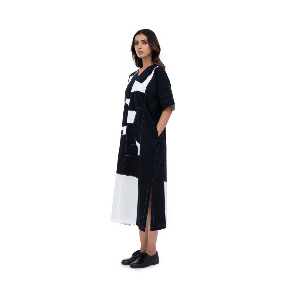 Shapes Patch Kimono