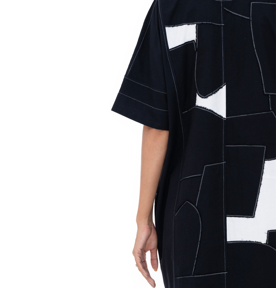 Shapes Patch Kimono