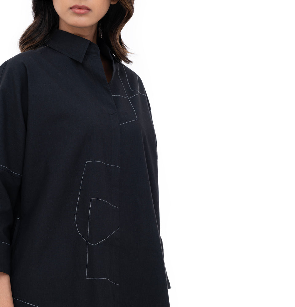 Shapes Shirt Dress