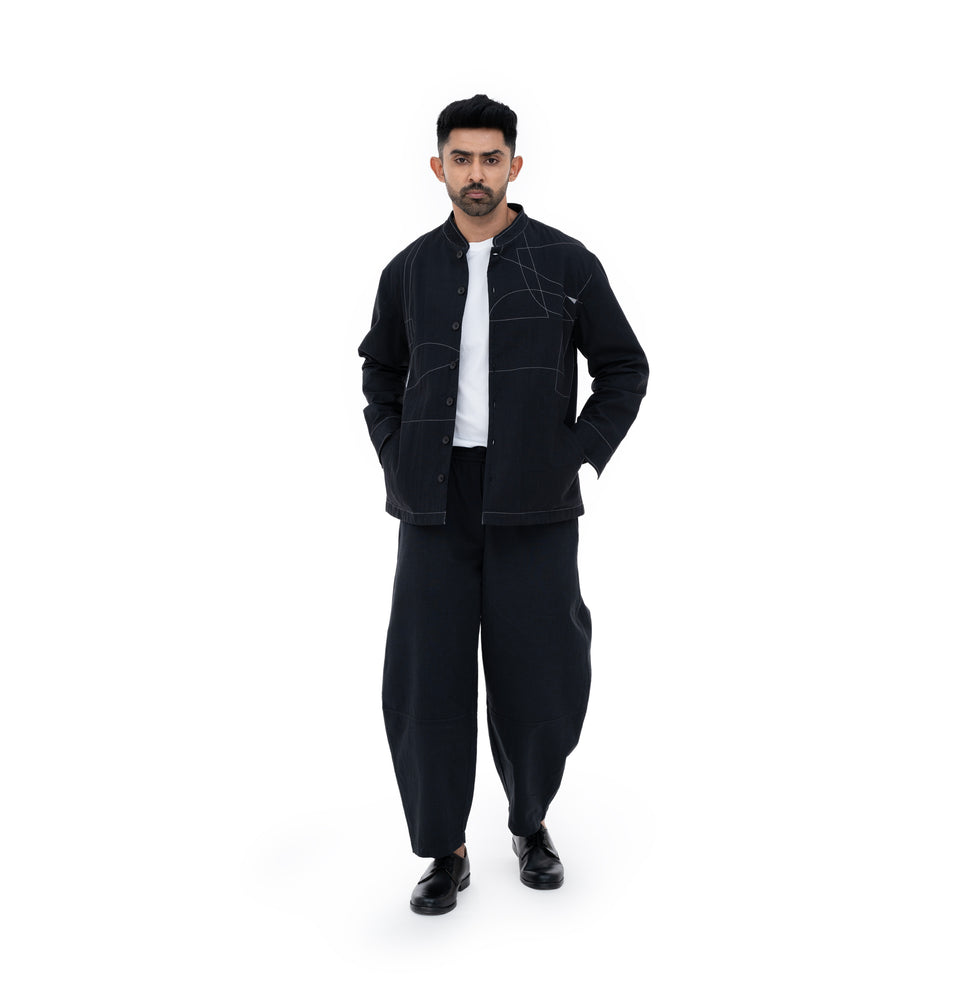 M Shapes Quilted Jacket