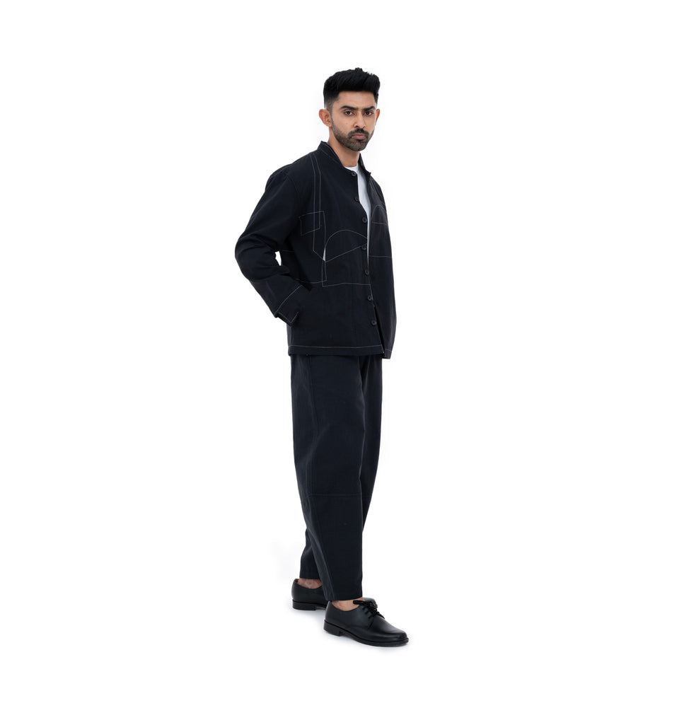 M Shapes Quilted Jacket