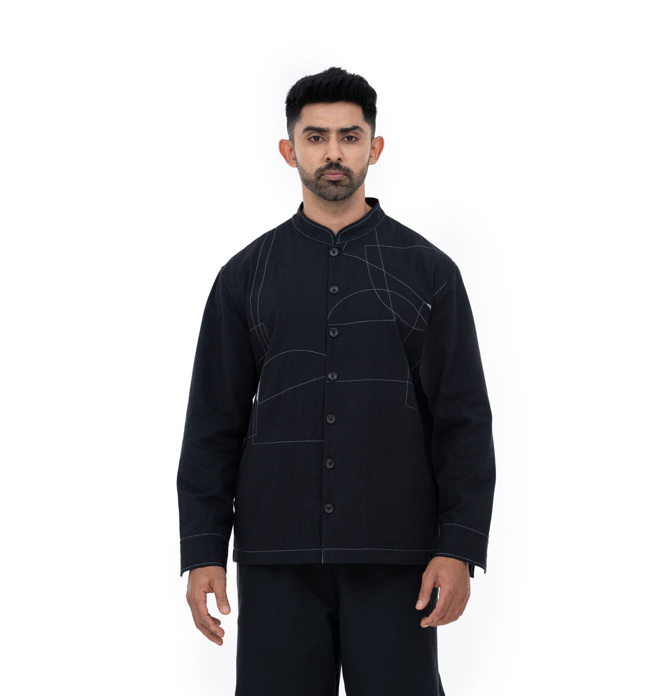 M Shapes Quilted Jacket