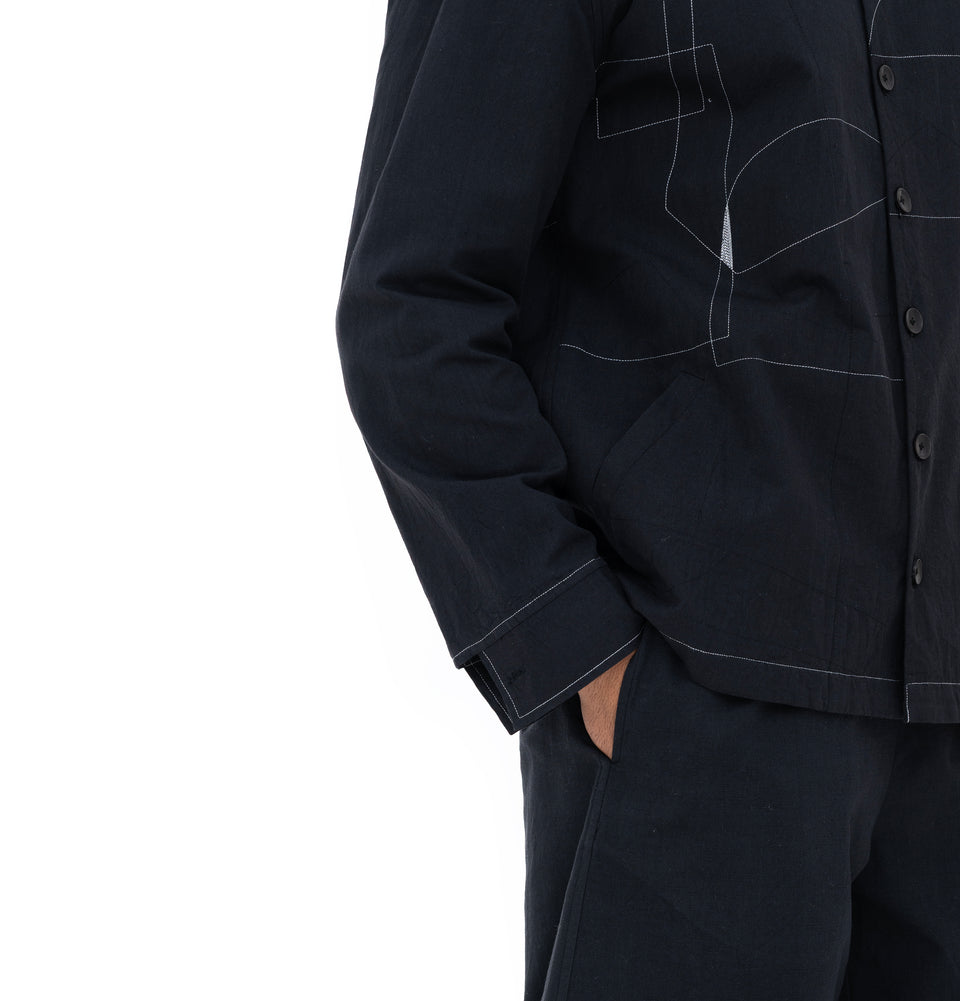 M Shapes Quilted Jacket