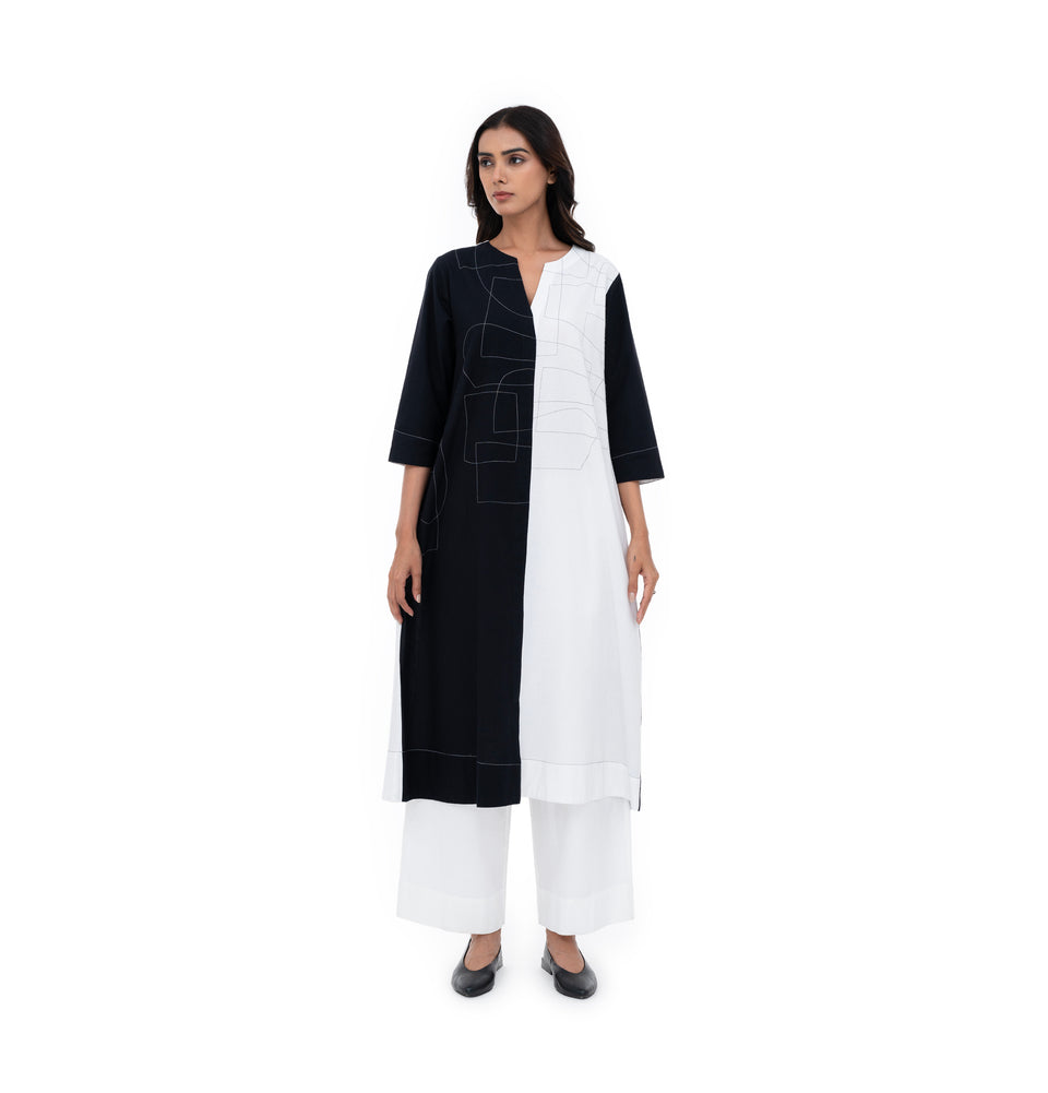 Shapes Line Kurta