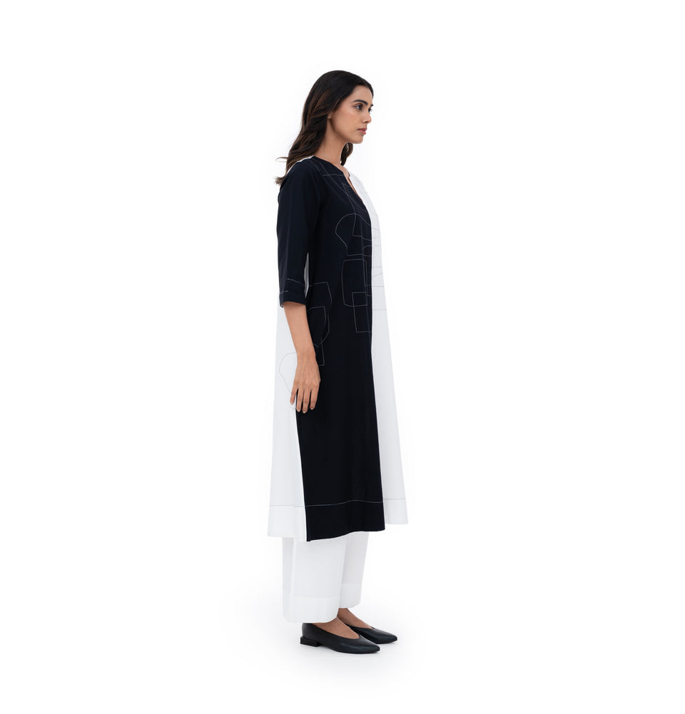 Shapes Line Kurta