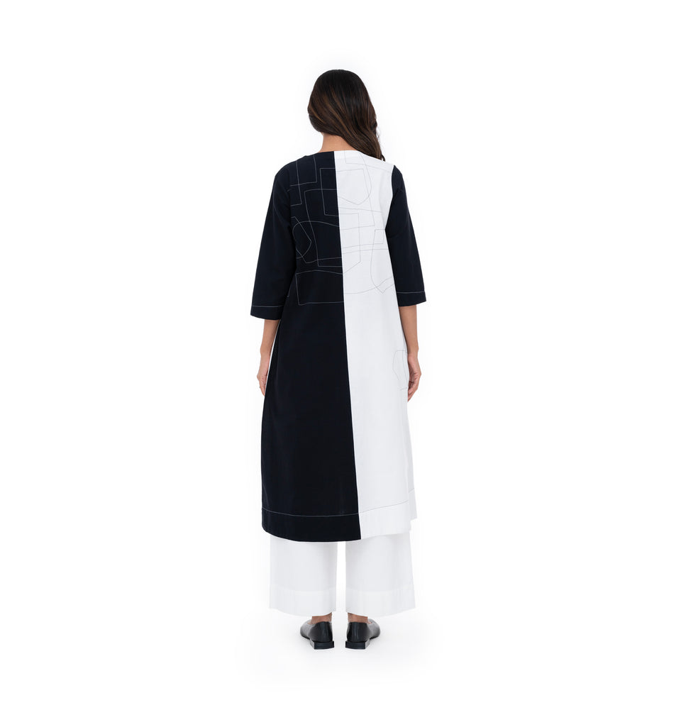 Shapes Line Kurta