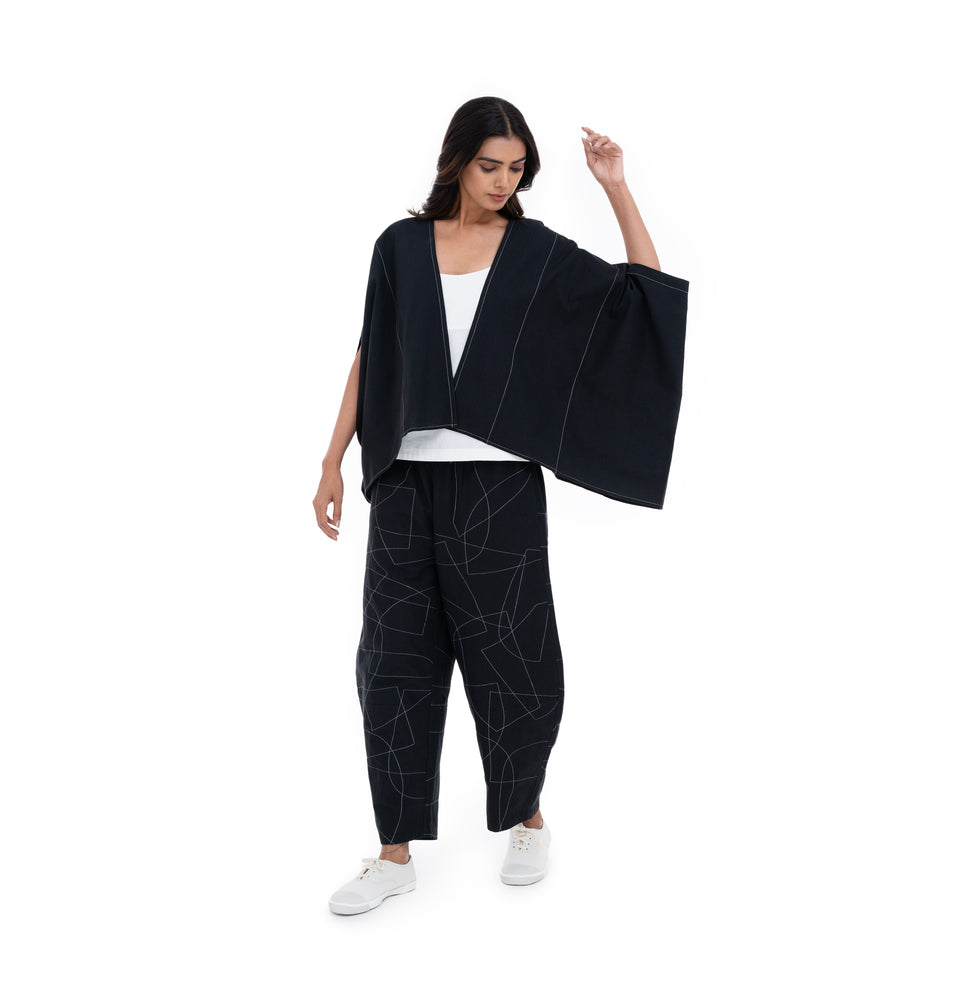 Shapes Overlay Poncho