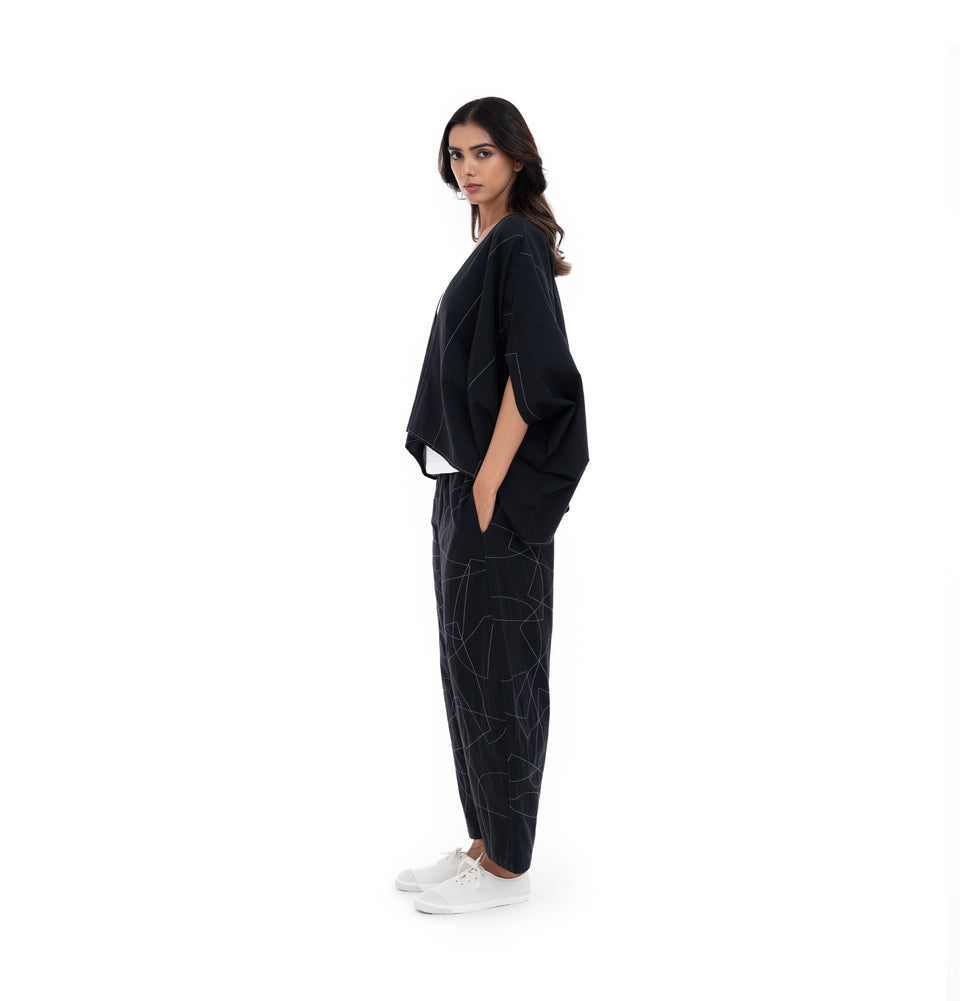 Shapes Overlay Poncho