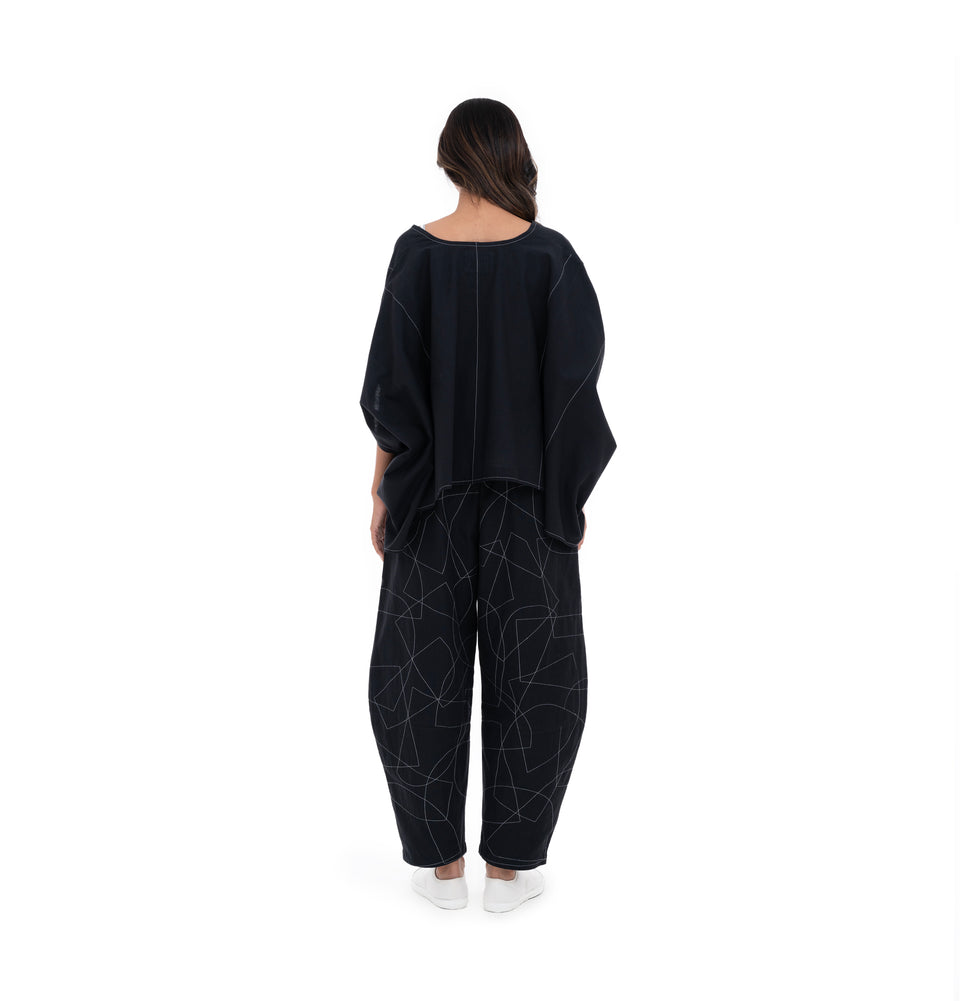 Shapes Overlay Poncho