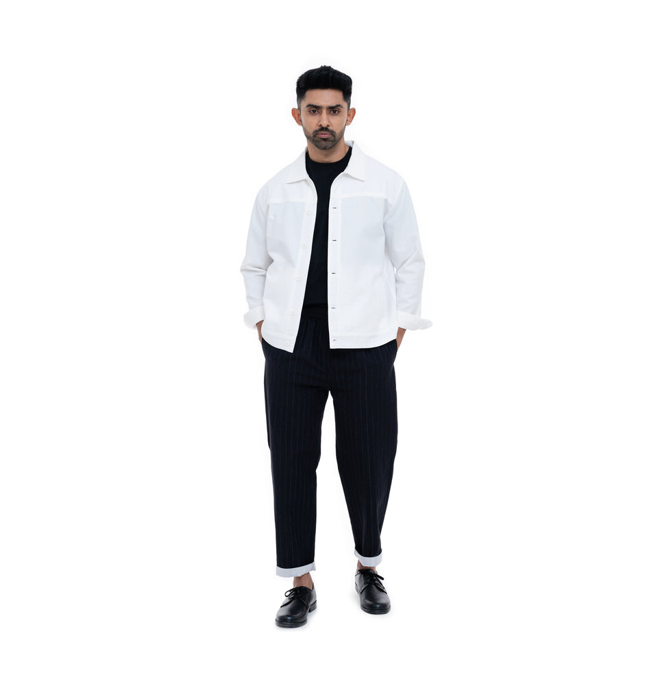 M Shapes Solid Jacket