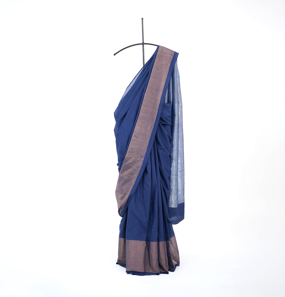 Zari Block Saree