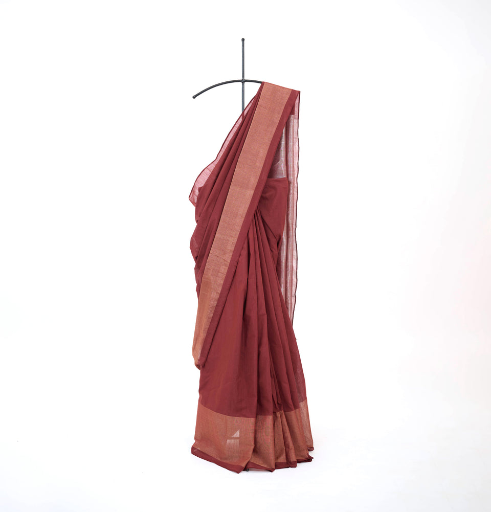 Zari Block Saree