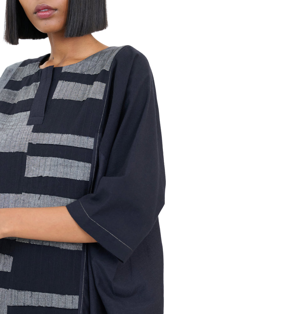 Zari Quilted Kimono