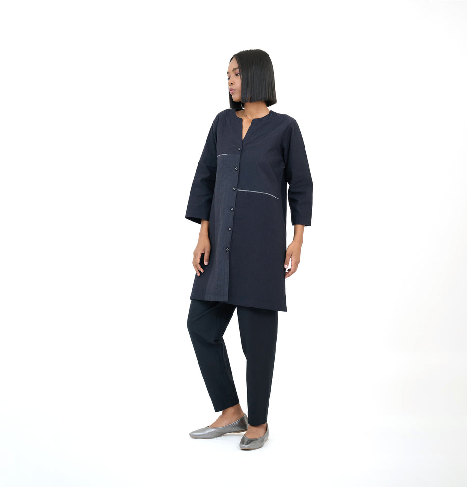 Zari Quilted Tunic