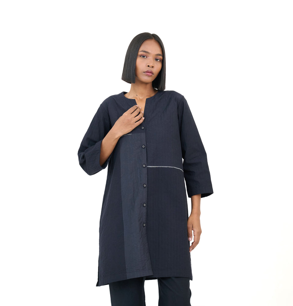 Zari Quilted Tunic