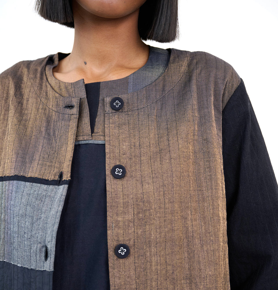 Zari Block Jacket