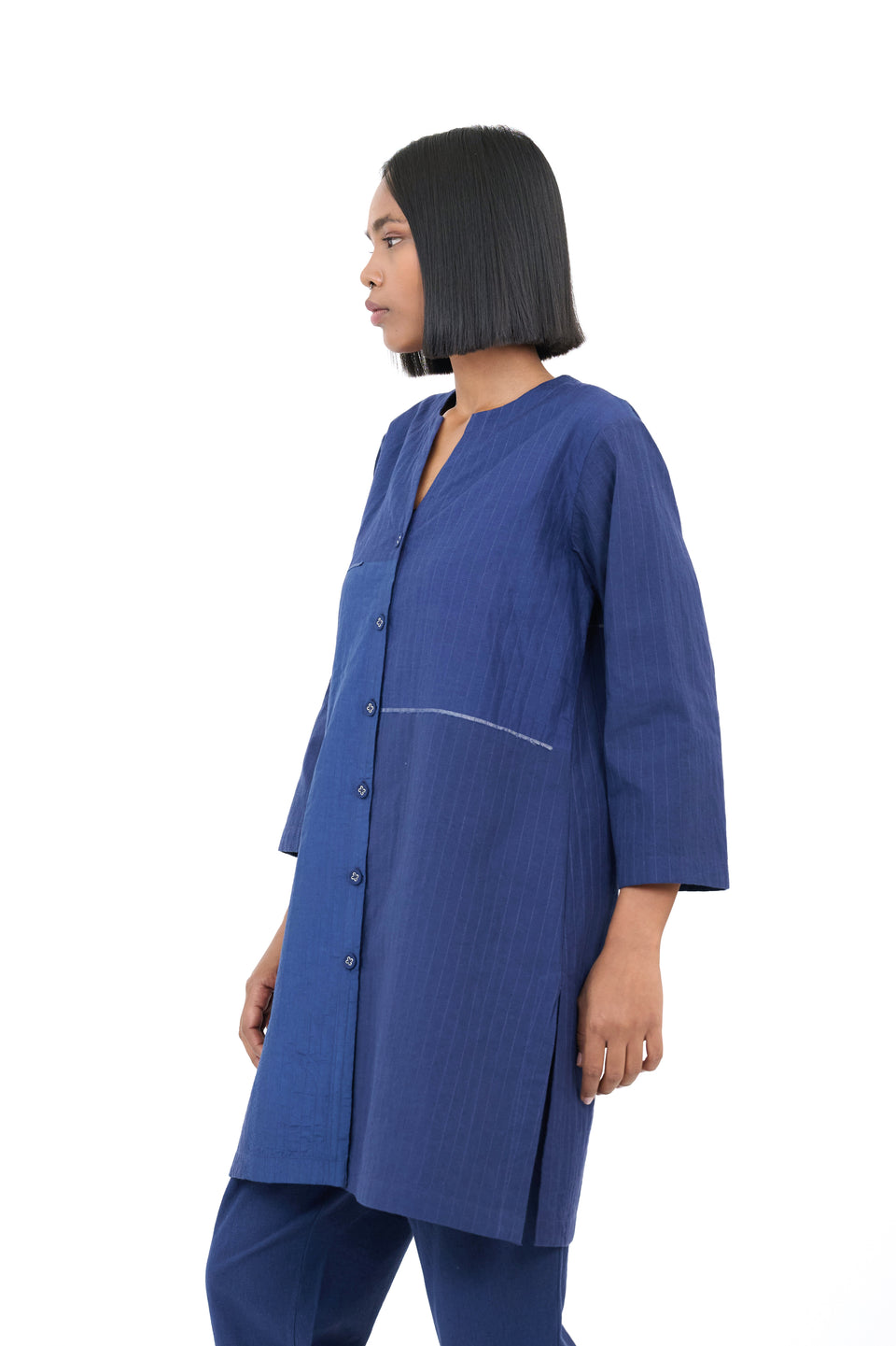 Zari Quilted Tunic