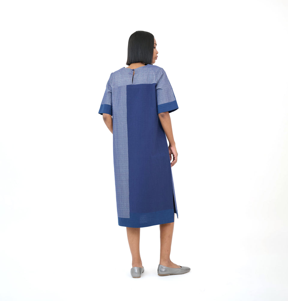 Zari Block Dress