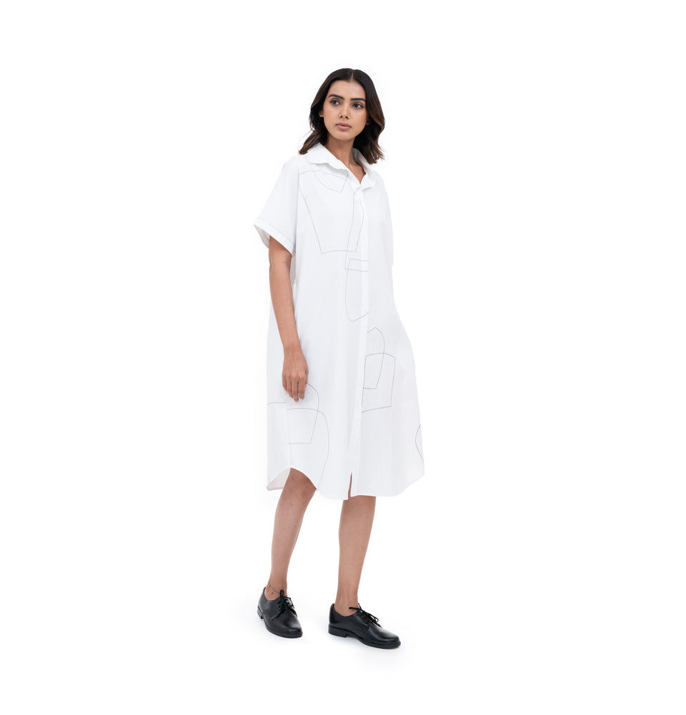 Shapes Line Kimono