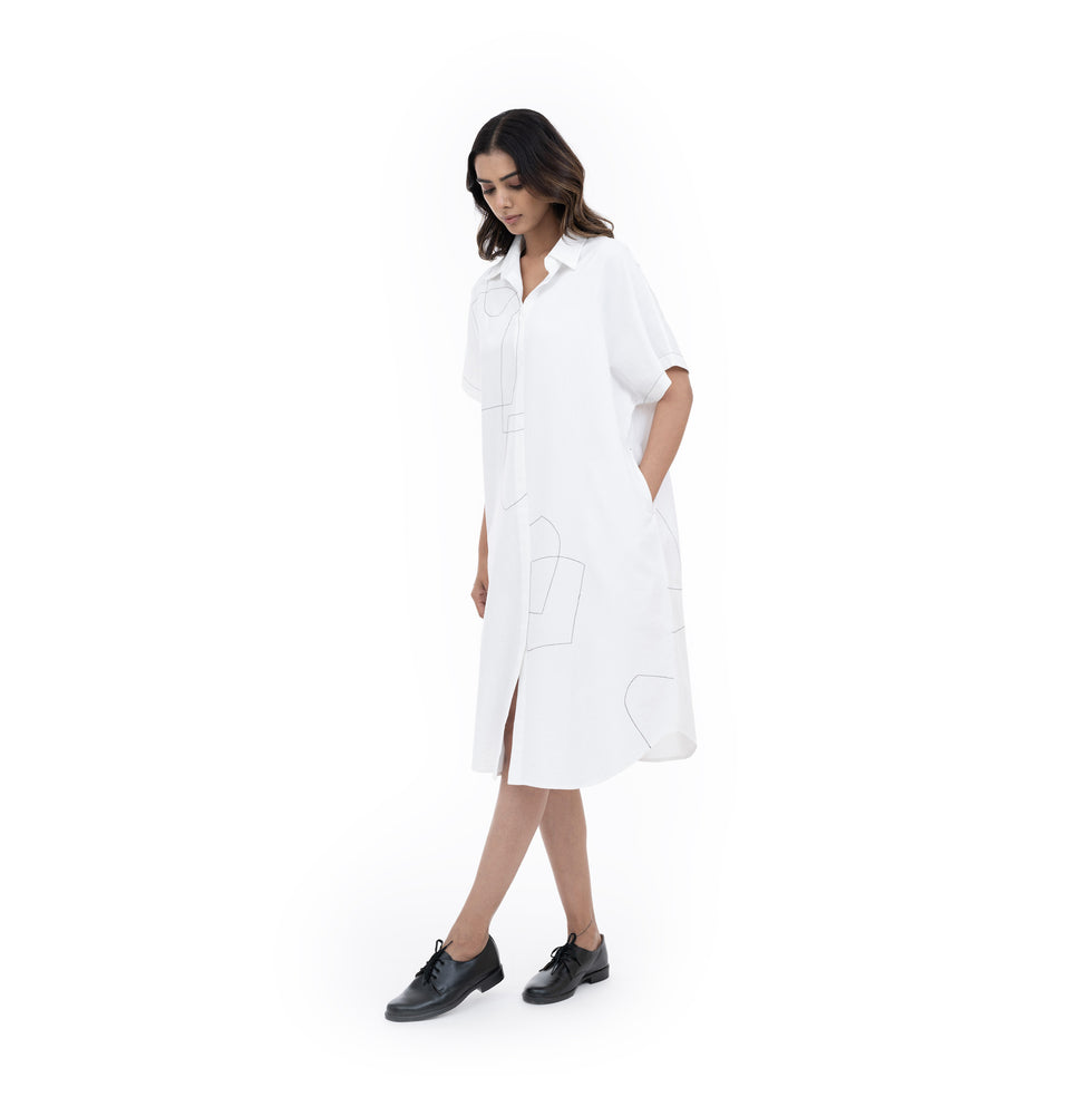 Shapes Line Kimono